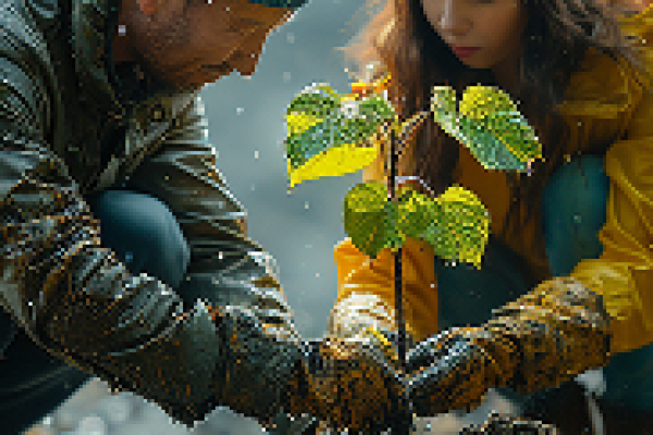 couple-planting-tree-together-green-heartfelt-setting 1